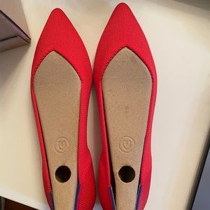 Rothy's Flame Red (The Point) 8.5 Womens